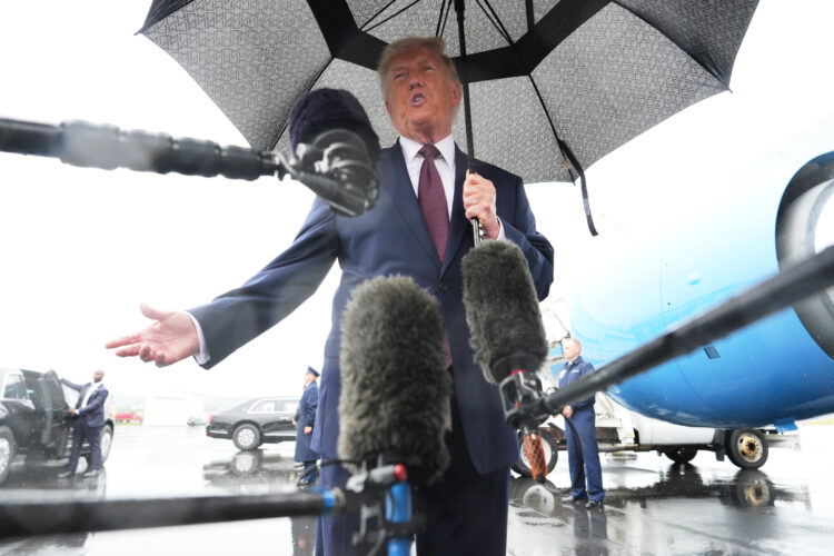 From peace talks to Pennsylvania: Trump shifts focus to economy in a key swing state